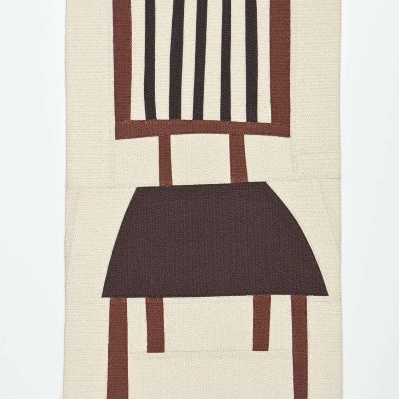 “Sewing Chair”, 21H x 11W, 2012, copyright Maria Shell