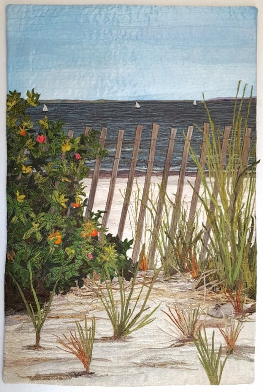 Quissett Beach     Falmouth, MA         18″ x 27″-© Sue Colozzi
Private Collection