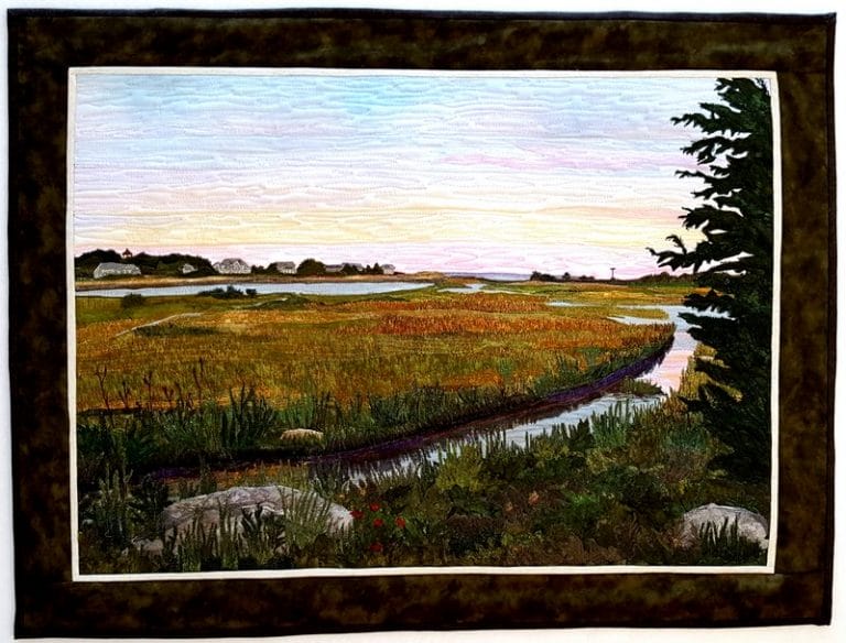 Sunset From Little Island West Falmouth, MA - 31″ x 23.5″ NFS That’s Water Under the Bridge - West Falmouth, MA - 18″ x 24″
Private Collection -© Sue Colozzi