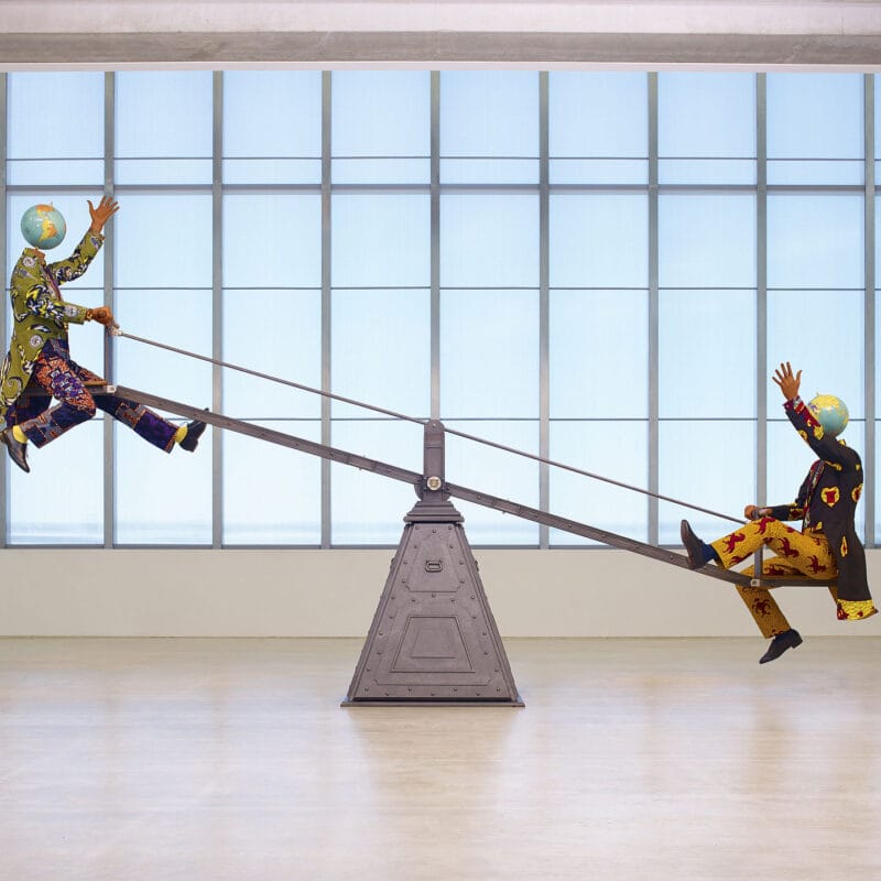 End of Empire, 2016, Bristol Museums, Galleries & Archives and Wolverhampton Art Gallery, © Yinka Shonibare CBE, courtesy of the artist and Wolverhampton Art Gallery and Bristol Museums & Art Gallery, photo: Stephen White & Co.
