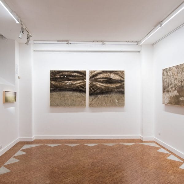 Mostra 'Della Terra' di Roberto Ghezzi presso Gilda Contemporary Art. Photo credits Kristina Bychkova