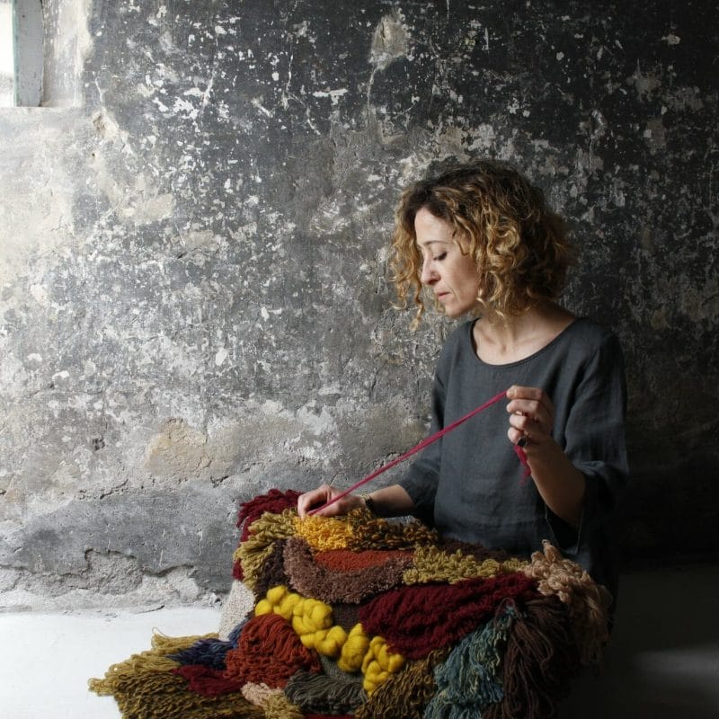 Textile art Nicoletta Vicenzi