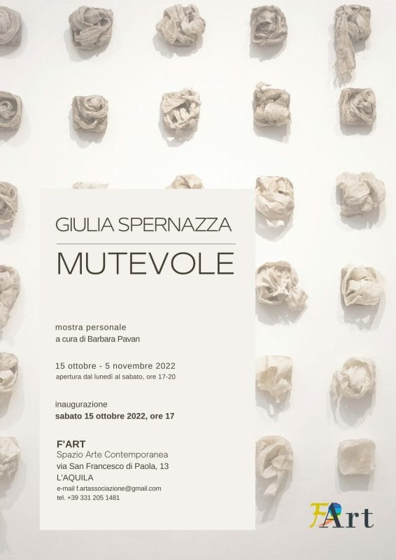 MUTEVOLE: Giulia Spernazza