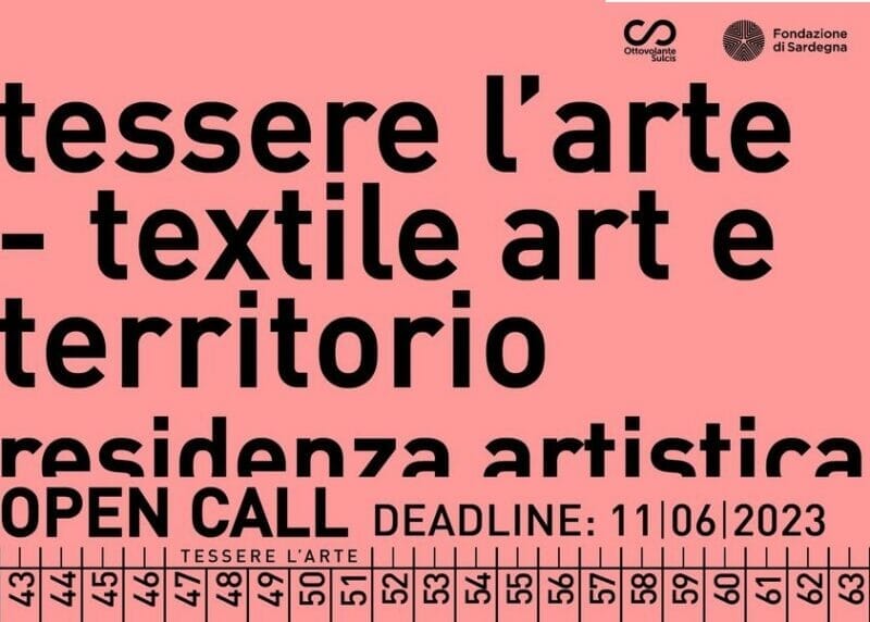 WEAVING THE ART - TEXTILE ART AND TERRITORY: OPEN CALL