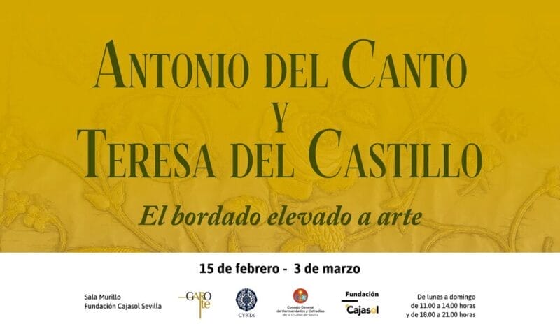 Antonio del Canto y Teresa del Castillo: El bordado elevado a Arte